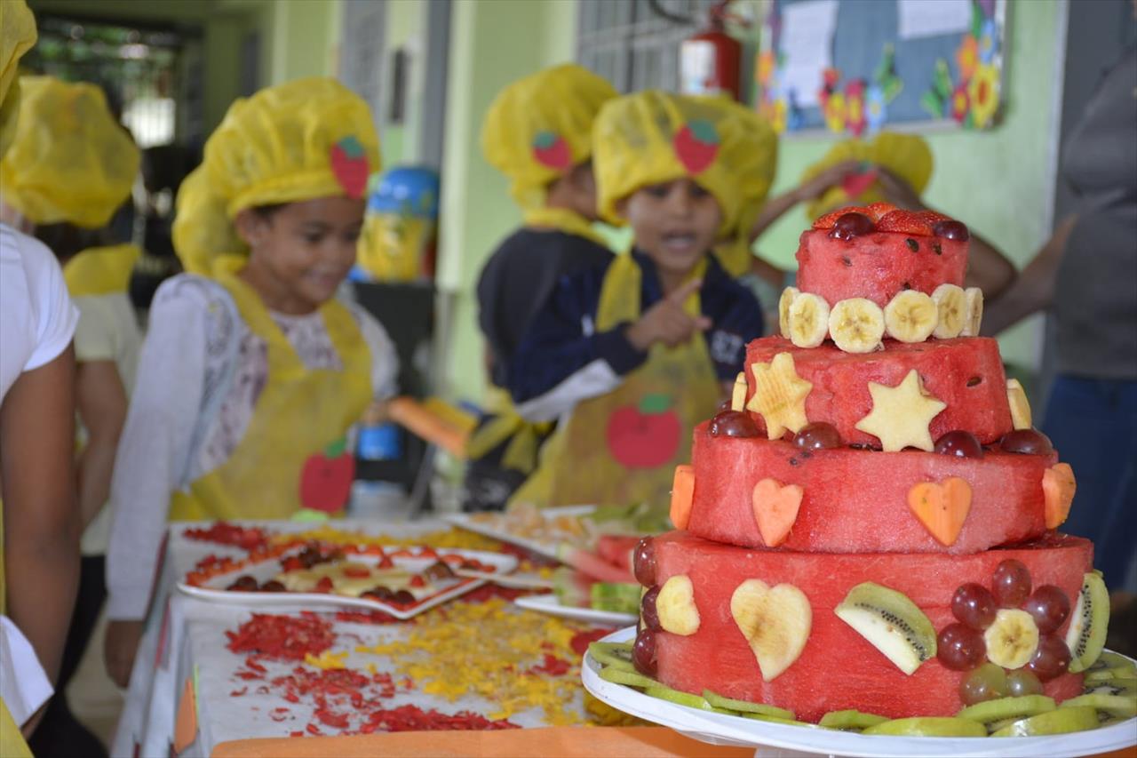 Água Clara - Semana da Alimentação incentiva hábitos saudáveis às crianças de Água Clara