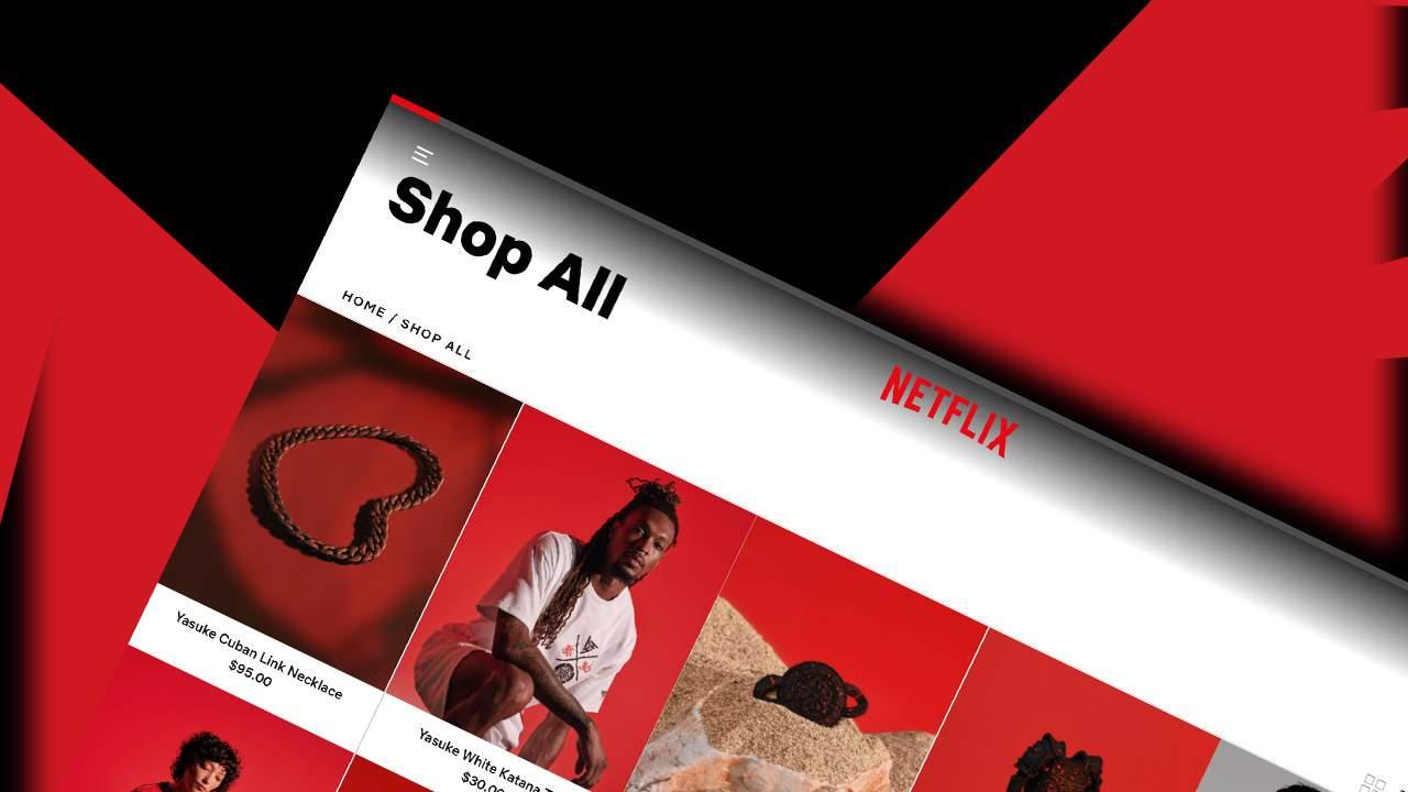 Netflix lança loja online com produtos inspirados em filmes e séries da plataforma