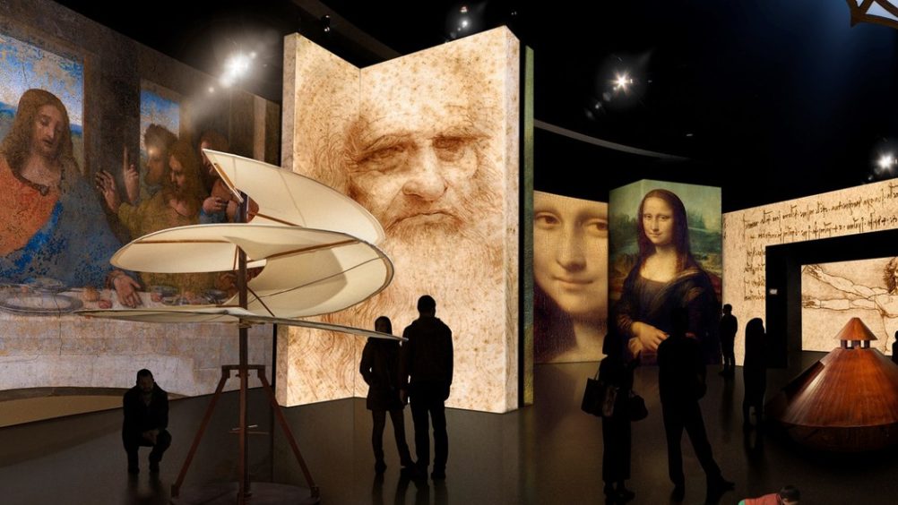 Exposição digital sobre Leonardo Da Vinci ficará no ar até dezembro de 2021 no Museu de Imagem e Som de São Paulo