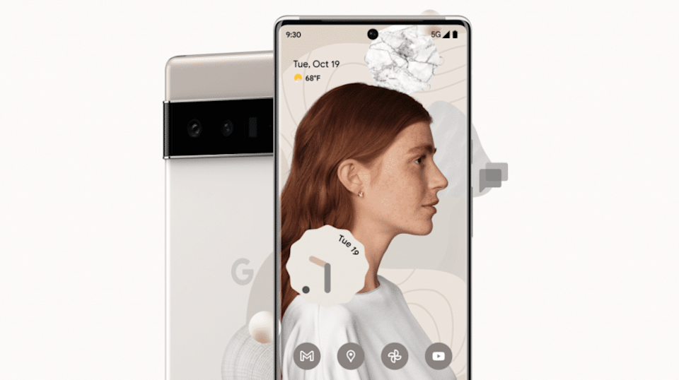 Google anuncia nova versão de smartphone Pixel 6 com o 1º processador próprio