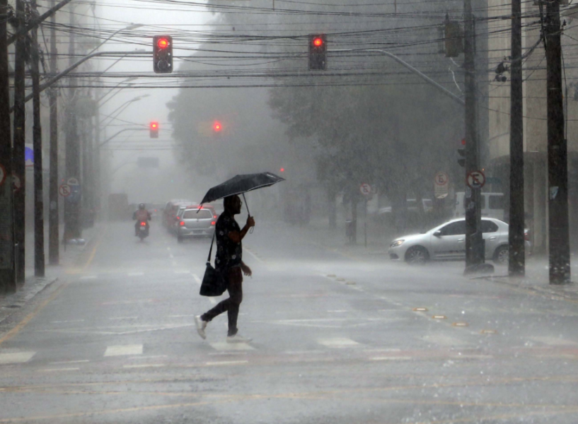 Semana com chuva e ventos fortes em Mato Grosso do Sul
