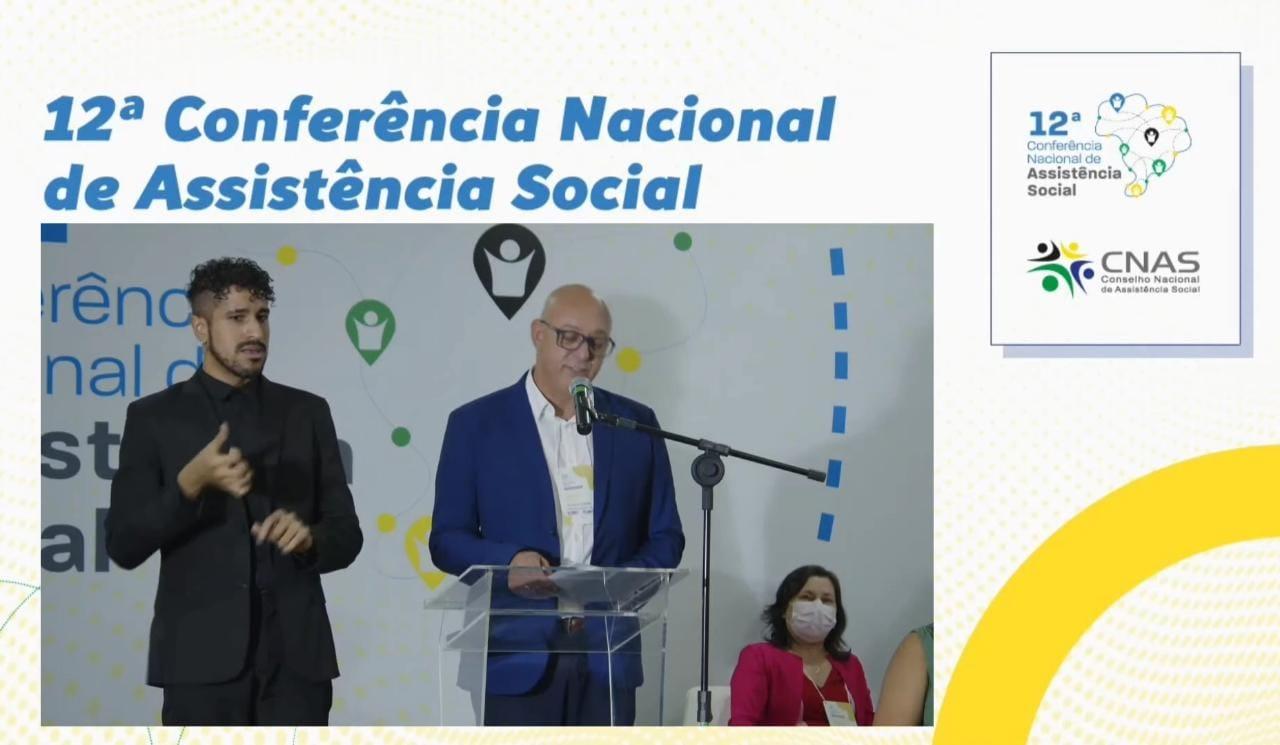 Congemas participa de abertura da 12ª CNAS