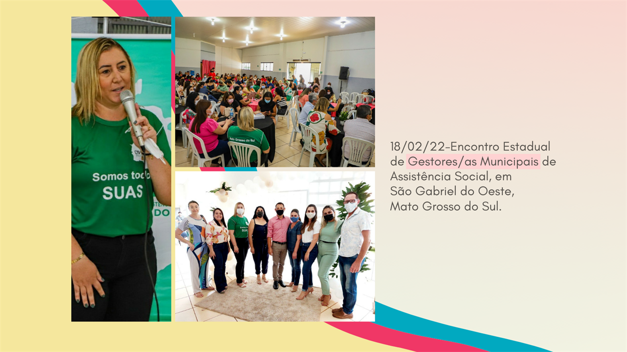 Coegemas/MS reuniu gestores/as de 44 municípios em Encontro Estadual