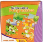 conjunto de quebra cabeça progressivo- 3 Q. Cabeça conjunto de quebra cabeça progressivo- 3 Q. Cabeça