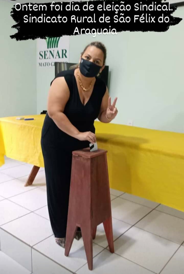 Daniela Caetano é reeleita presidente Sindicato Rural de São Félix do Araguaia