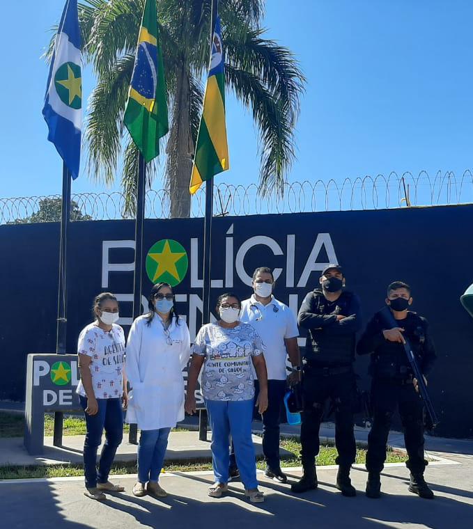 Equipe de Saúde de São Félix do Araguaia retorna o atendimento médico na Cadeia Pública