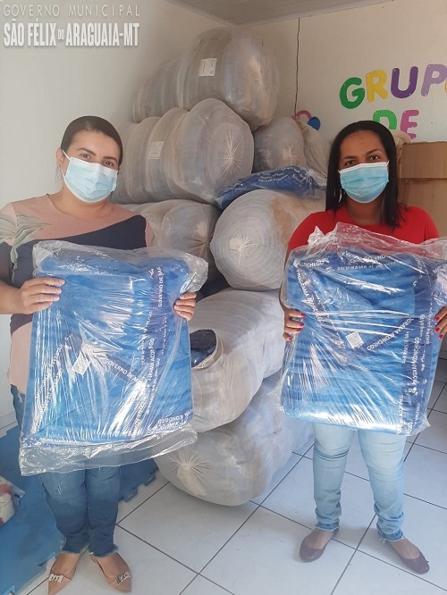 Semdas de São Félix do Araguaia recebe cobertores do governo de Mato Grosso