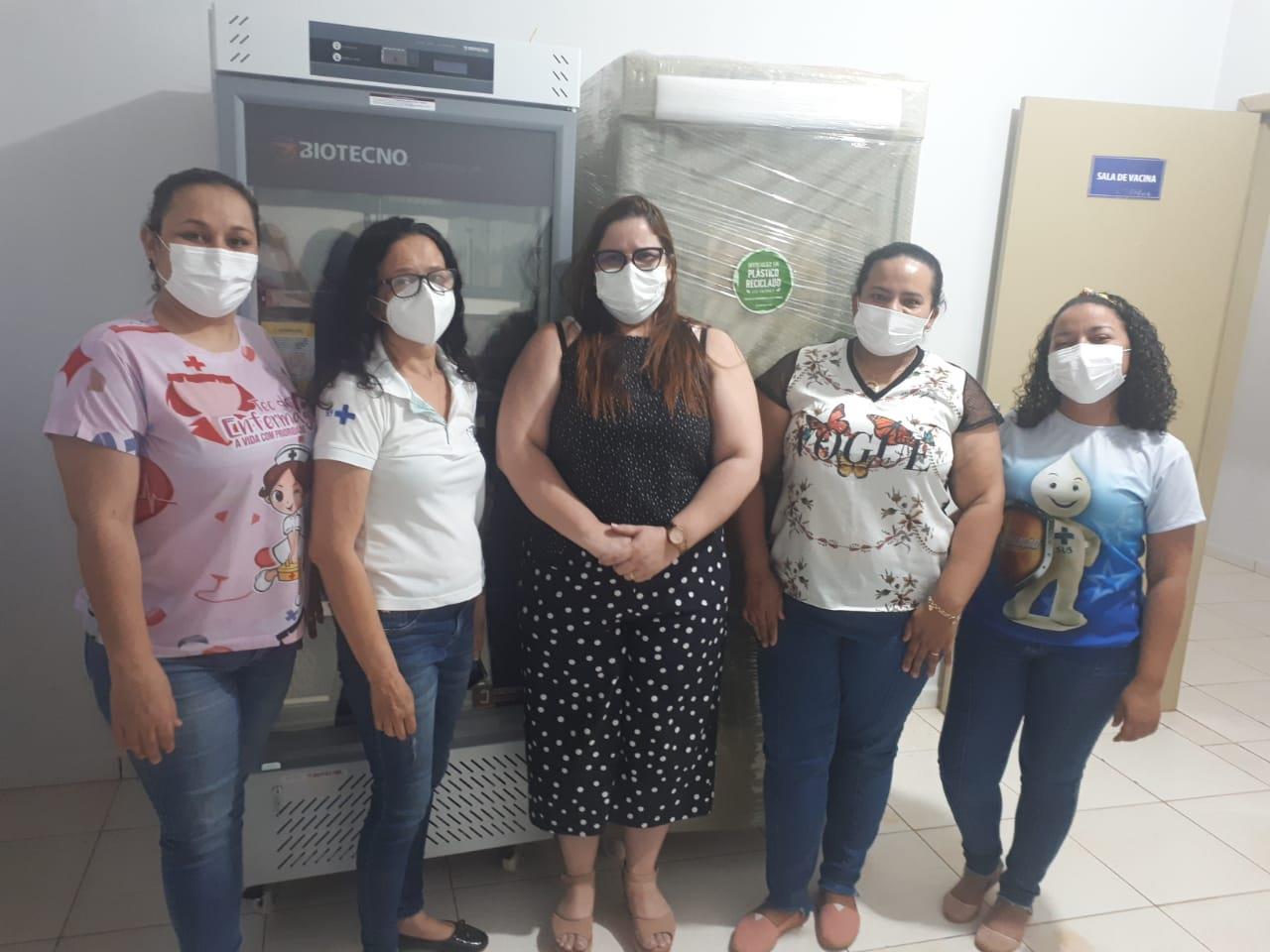 Prefeitura de São Félix do Araguaia adquire duas câmaras frias para armazenamento de vacinas