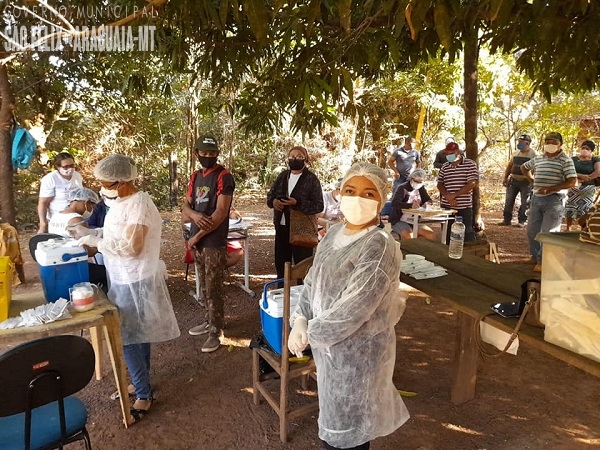 Secretaria de Saúde intensifica ações para imunizar população rural contra a covid-19