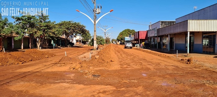 Obras de pavimentação seguem a todo vapor em Espigão do Leste