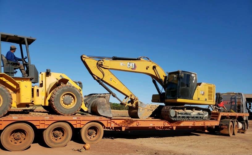Operação resulta na apreensão de maquinários usados no desmatamento ilegal no Araguaia; jabuti em cativeiro é solto