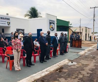 Com nova estrutura, prédio do 10° Comando Regional de Vila Rica foi inaugurado nesta terça