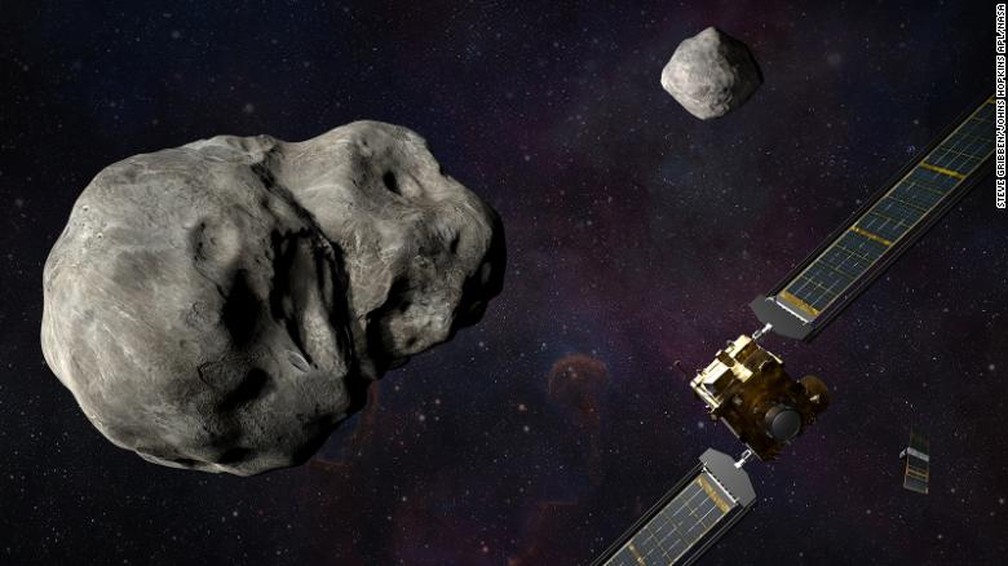 Nasa lança missão que vai atingir asteroide em teste contra futuras ameaças espaciais
