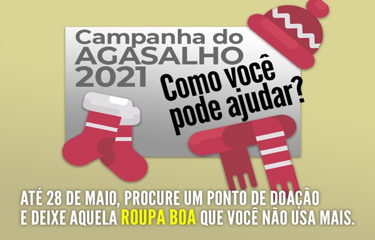 Campanha do Agasalho 2021 já iniciou em Carlos Barbosa