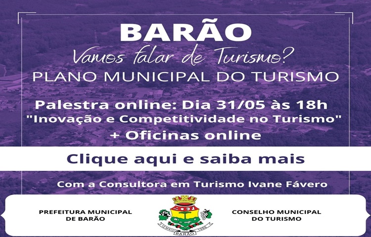Barão discute o Plano Municipal do Turismo