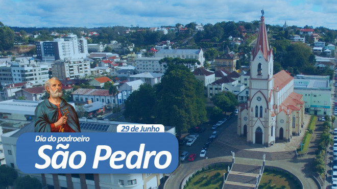 Garibaldi celebra o padroeiro São Pedro, com feriado nesta terça-feira, 29
