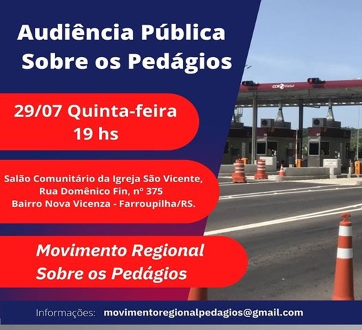 Audiência pública trata sobre a concessão de rodovias da Serra