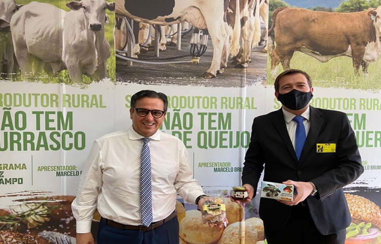 Prefeito de Barão, Biriba, busca recursos em Brasília