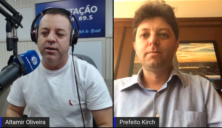 Prefeito Kirch busca recursos em Brasília para construção da sede dos Bombeiros