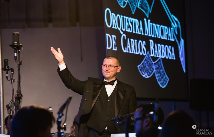 Show da Orquestra Municipal de Carlos Barbosa será no domingo, 19