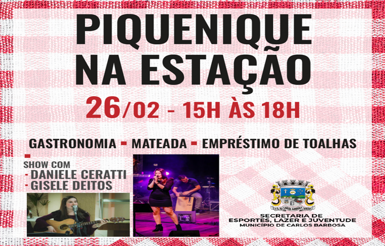 5º Piquenique na Estação em Barbosa acontecerá no sábado, 26