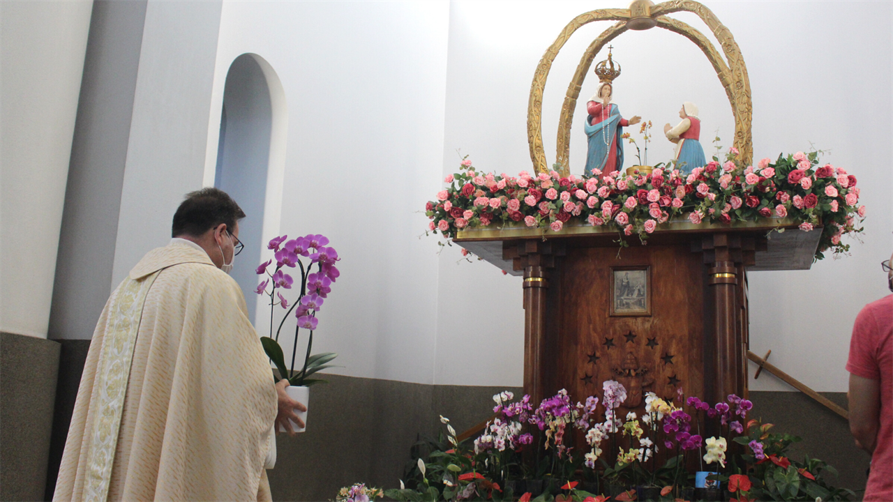 Padre Ricardo Fontana é empossado como Reitor e Pároco do Santuário de Caravaggio