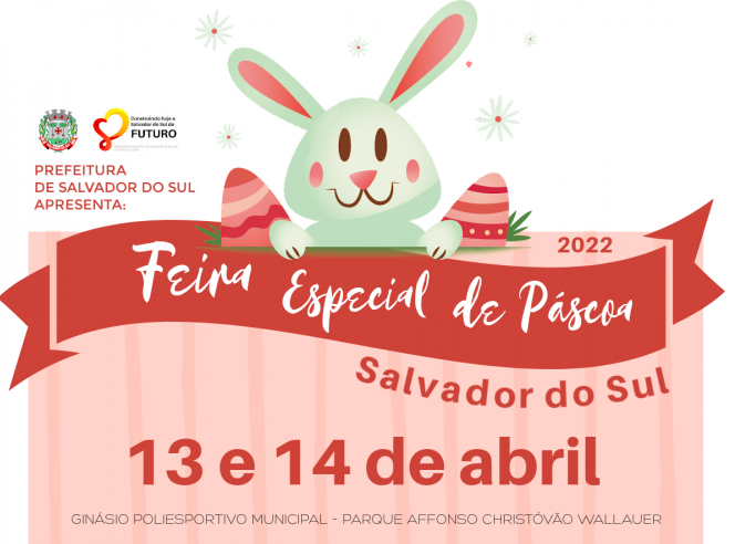 Salvador do Sul promove primeira Feira Especial de Páscoa