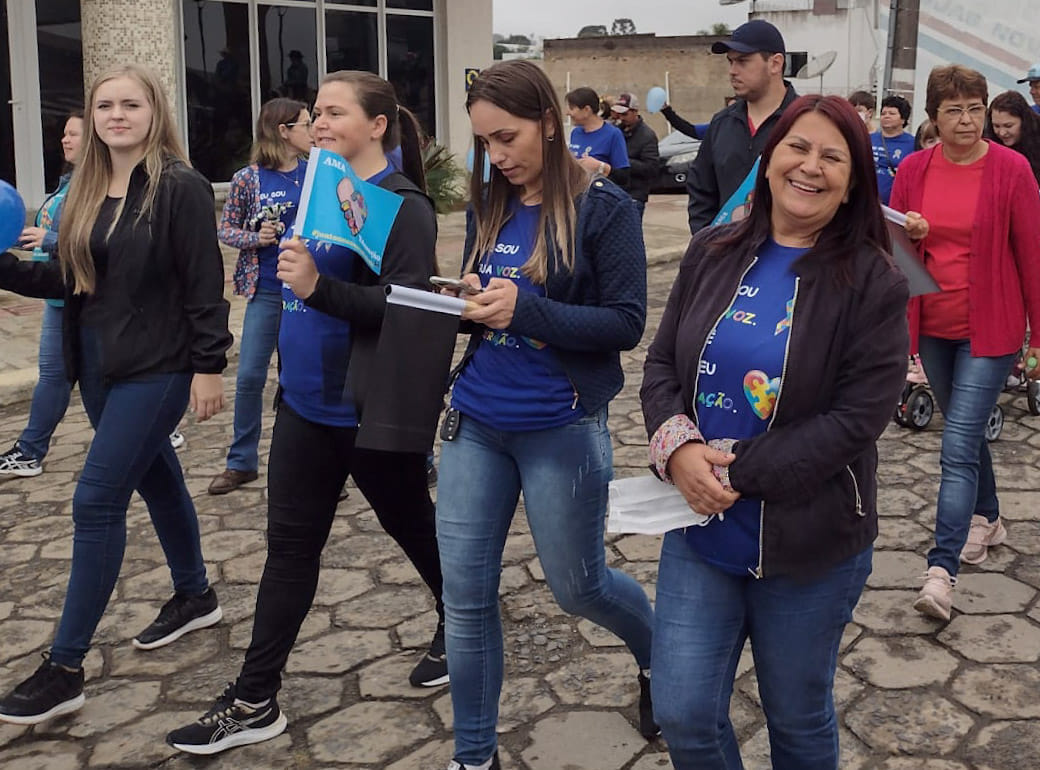 Semana do Autismo: 1ª caminhada foi realizada no último sábado (02/04)