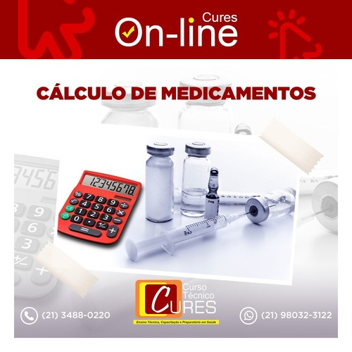 Curso online de Cálculo de Medicamentos