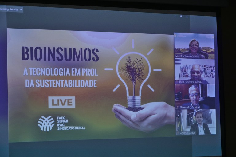 Estados podem ajudar a promover a produção e o uso de bioinsumos no país, diz ministra