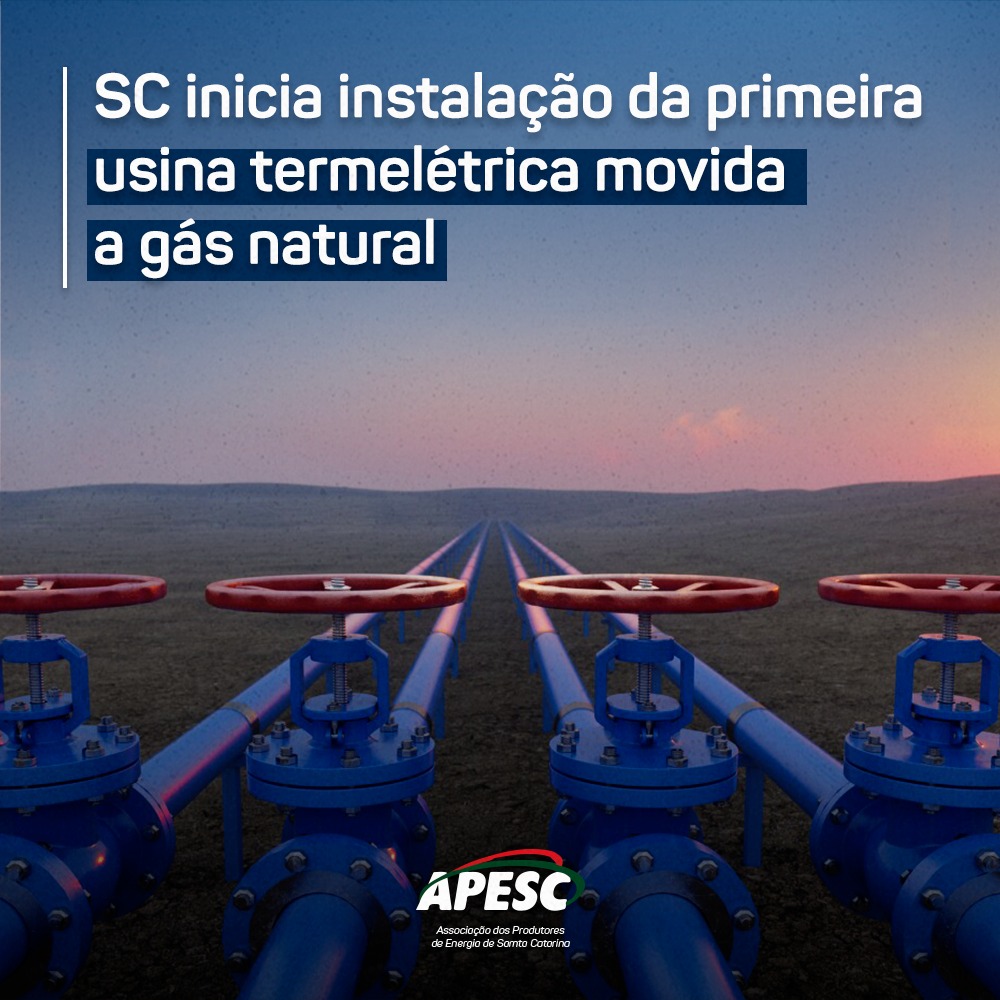 Primeira usina termelétrica de gás natural em Santa Catarina será em Gaspar