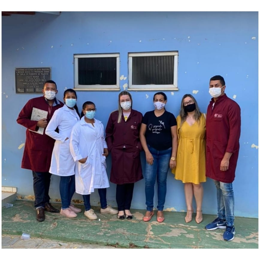 HSC faz visita técnica em Malhada e distribui fardamentos para profissionais da Saúde