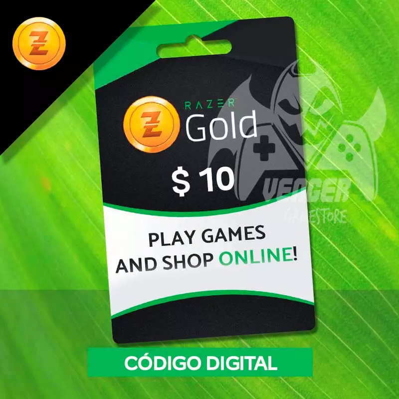 Razer Gold Gift Card 10 reais - Envio Imediato - Gift Card Online