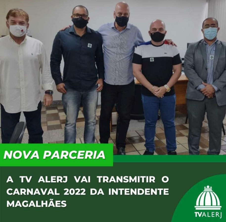 TV ALERJ TRANSMITIRÁ O CARNAVAL DA INTENDENTE MAGALHÃES DAS ESCOLAS FILIADAS A LIESB