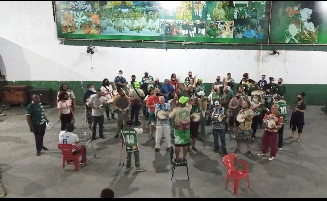 União de Jacarepaguá realiza primeiro ensaio de bateria