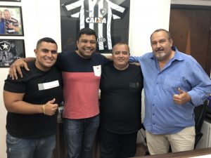 Saulo, Jansen e Carim preparam Inocentes para lançamento do CD da Série Ouro, da Liga RJ