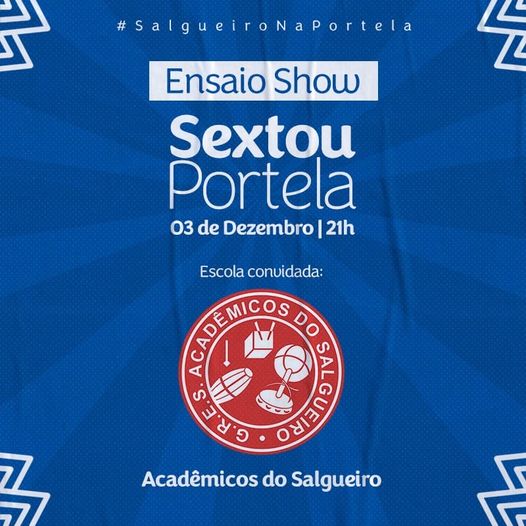 Sextou Portela estreia em dezembro