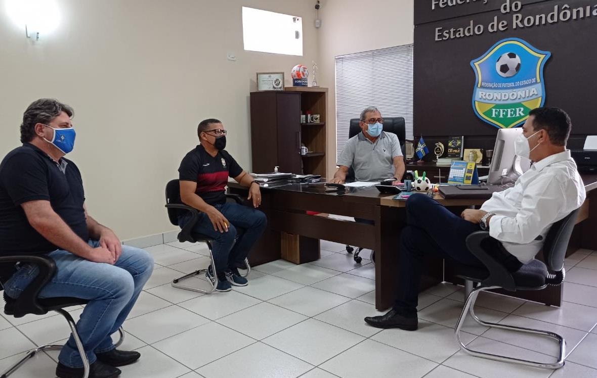 FFER recebe Prefeitos tentando soluções para a realização do Rondoniense 2021
