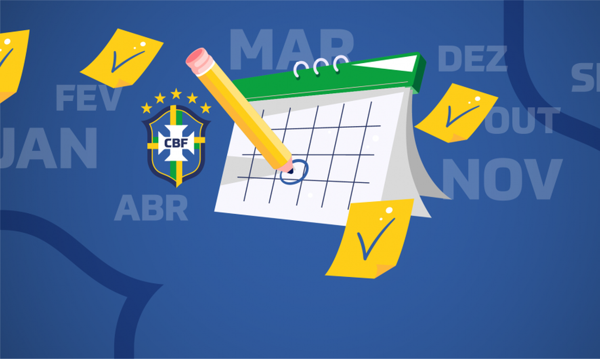 CBF atualiza calendário de base do futebol brasileiro