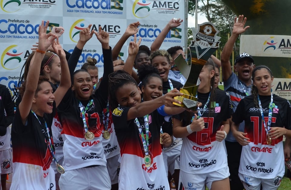 Real Ariquemes é o melhor rondoniense no Ranking Nacional de Clubes de Futebol Feminino da CBF