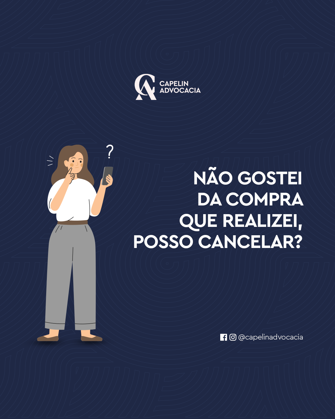 Não gostei da compra que realizei, posso cancelar? Não gostei da compra que realizei, posso cancelar?