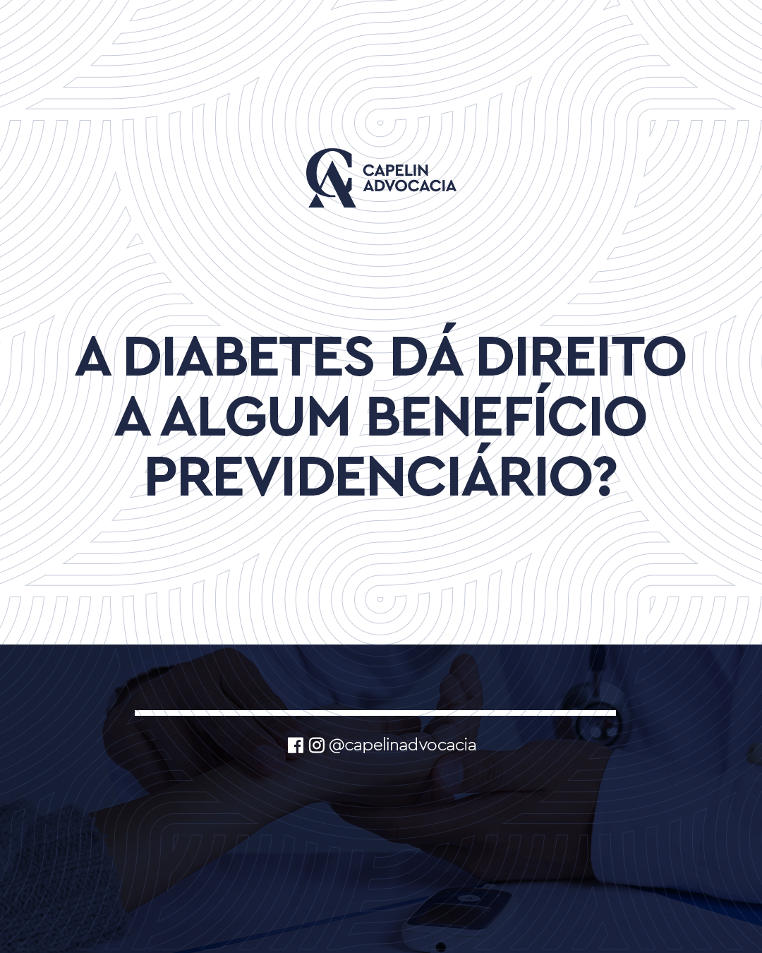 A diabetes dá direito a algum benefício previdenciário?