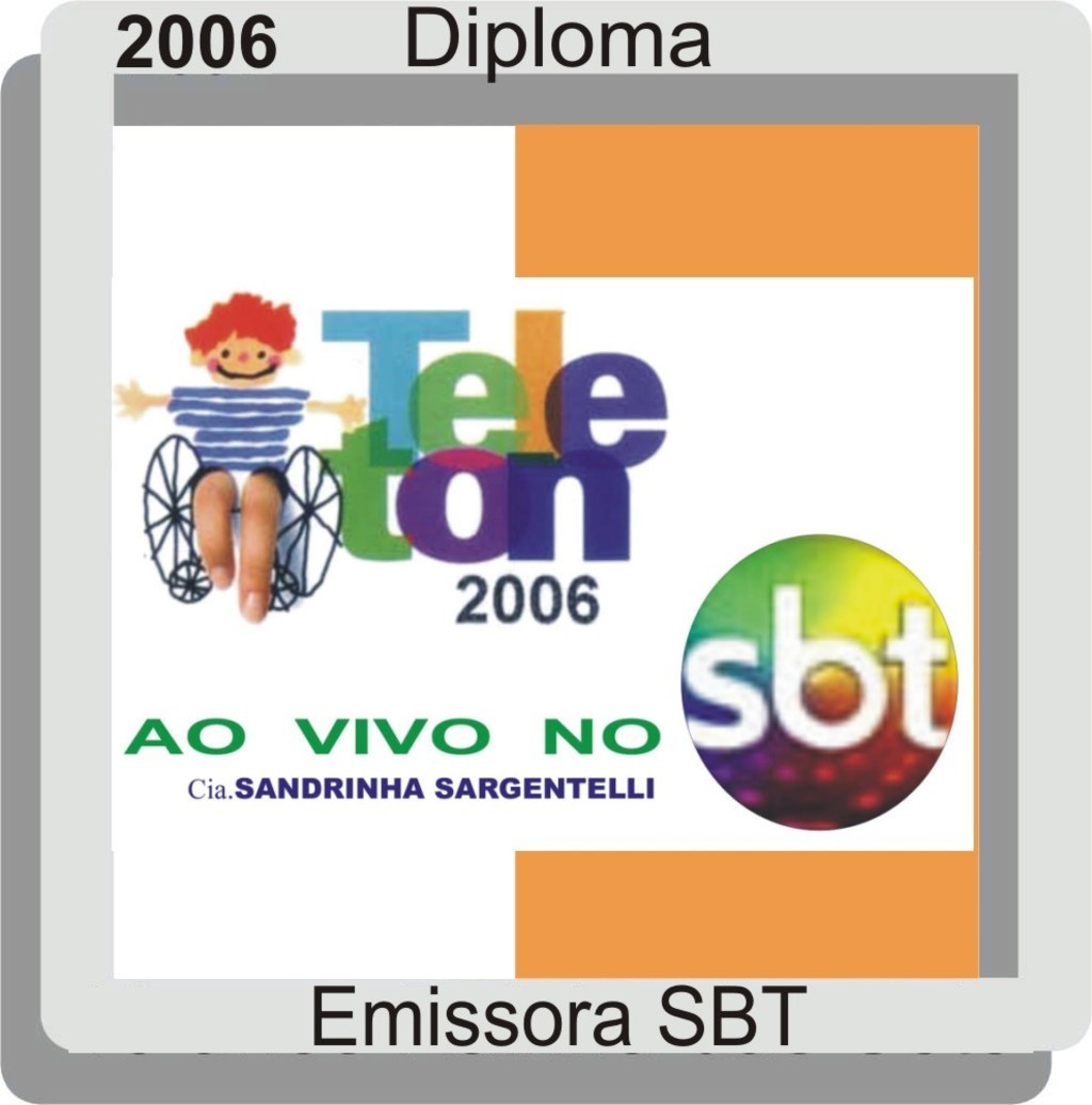 Diploma TELETON SBT