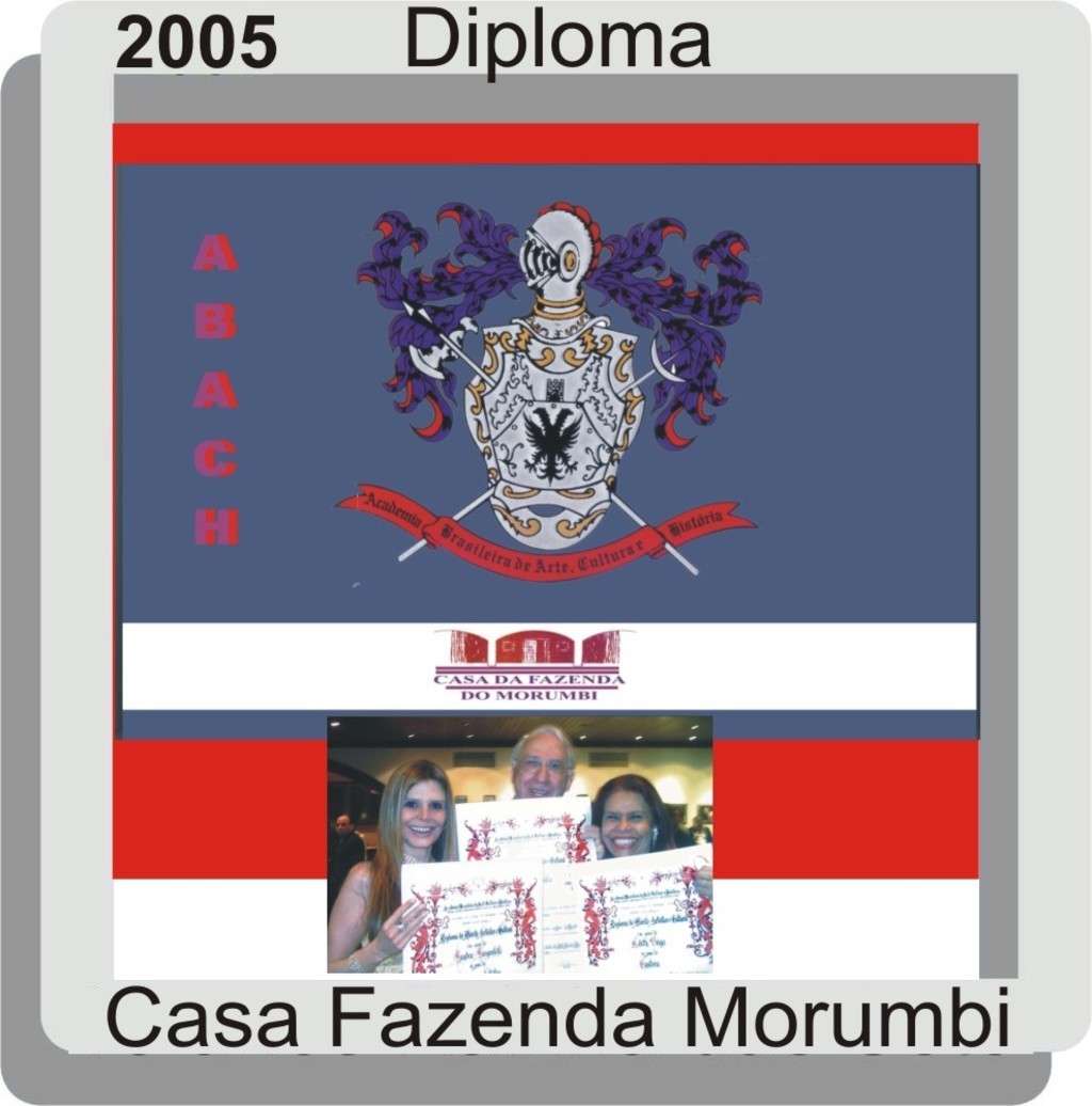 Diploma Mérito Cultural ABACH