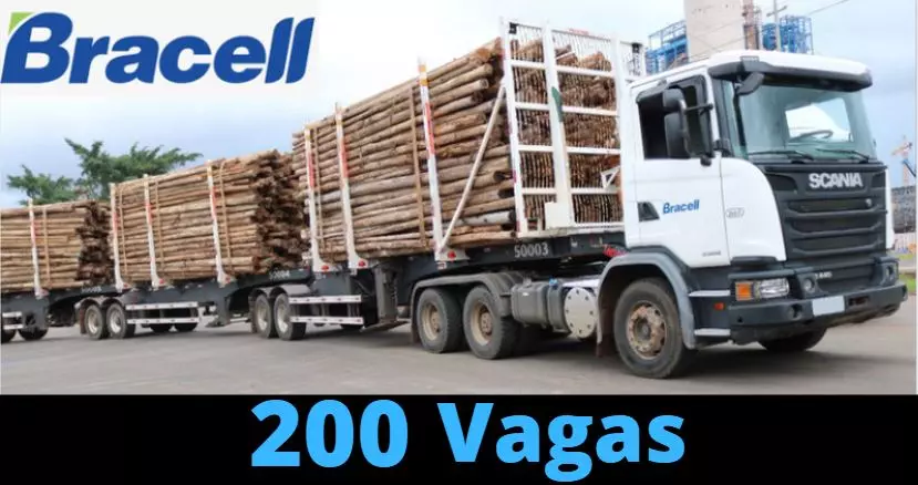 Bracell acaba de abrir 200 vagas de emprego para motoristas, categoria E