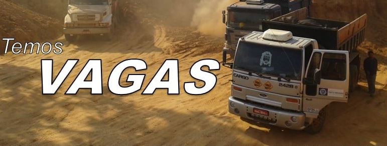 Vaga de motorista de caminhão na Guaxe Construtora