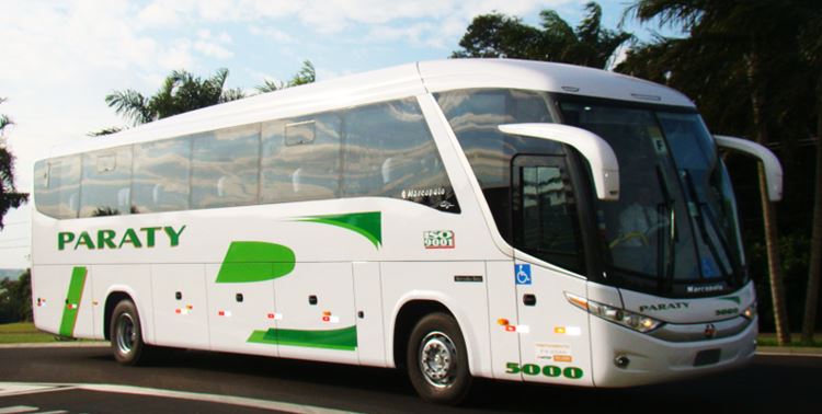 ônibus da Viação Paraty