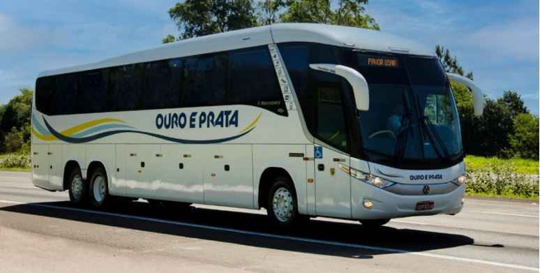 ônibus da Viação Ouro e Prata