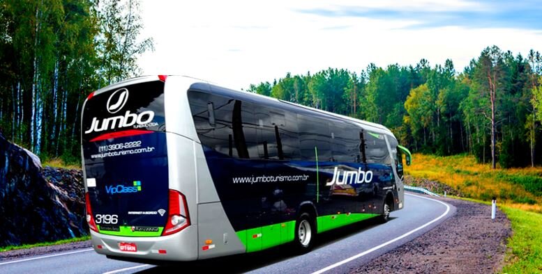 ônibus da Jumbo Turismo