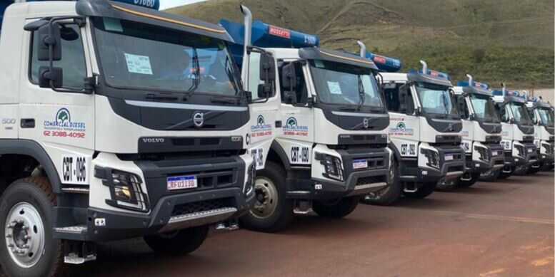 Caminhões da Comercial Diesel
